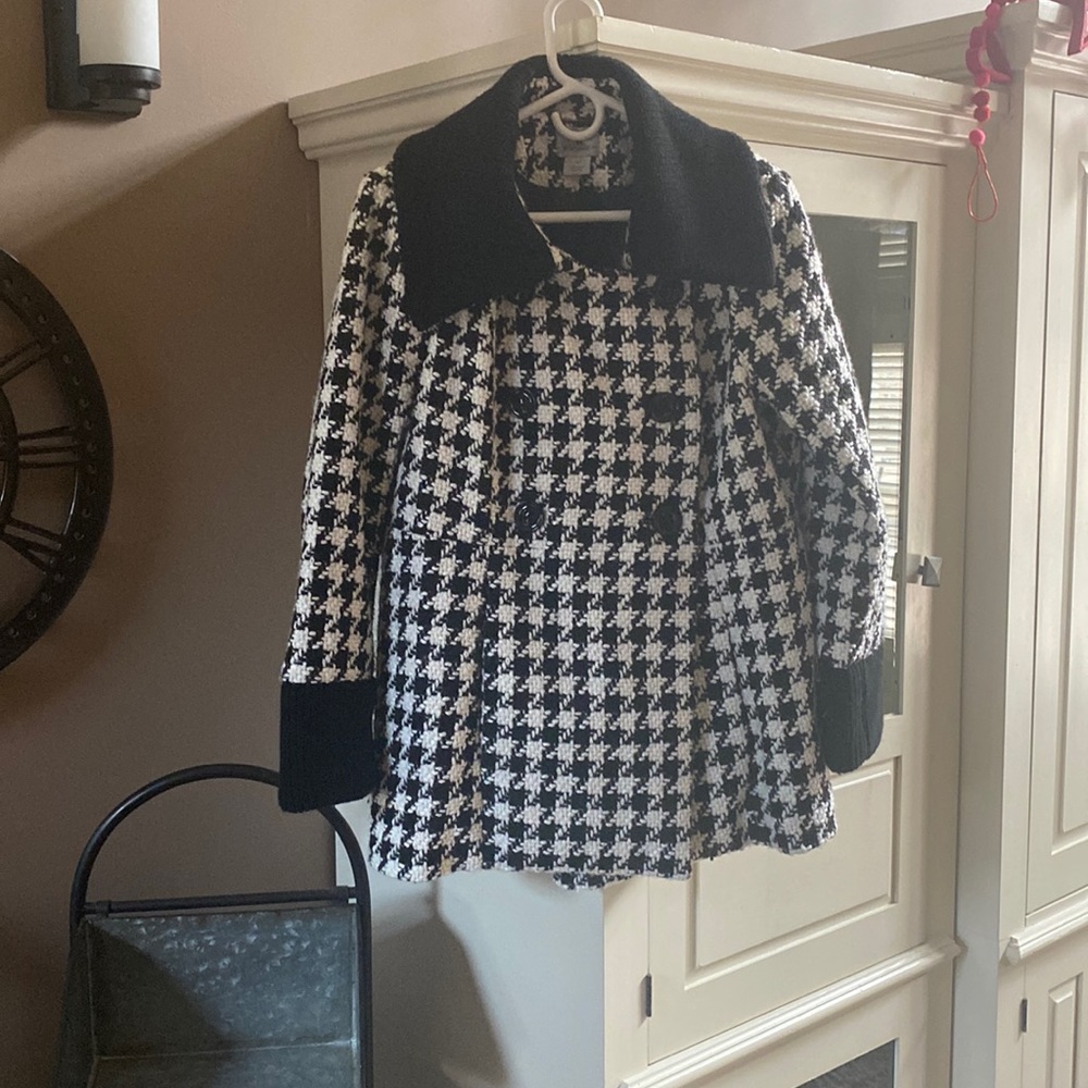 Worthington 1X Houndstooth Jacket